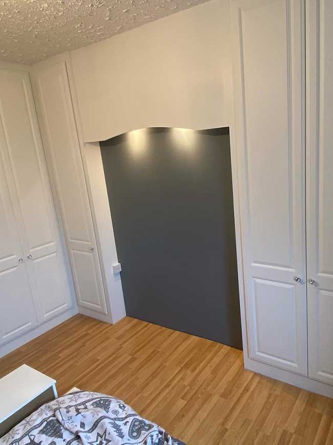 wardrobe spray painting services manchester